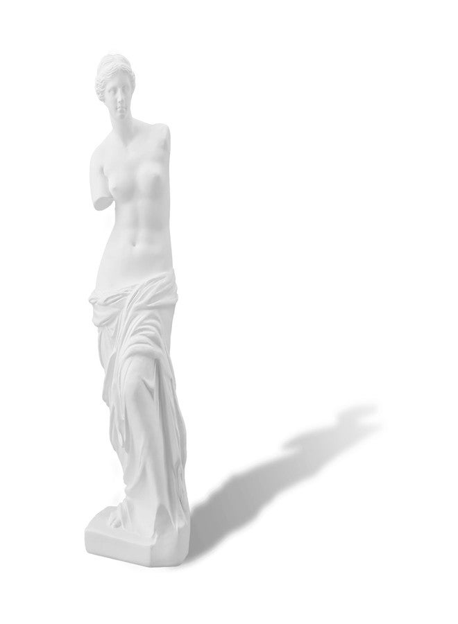 MovFlax Venus de Milo Statue, 11 Inches Greek Goddess Aphrodite Resin Sculpture, Beautiful Roman Mythology Art Figurine Ornament for Home,Office Decor,11 x 3.15 x 2.56 Inches (Venus Sculpture) - Image 1